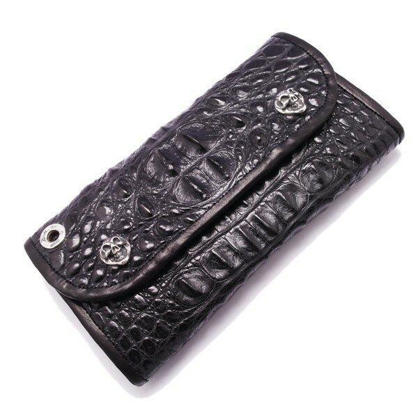 ビルウォールレザー　Bill Wall LeatherHybrid Wallet /Horn Back Alligator Leather　W973