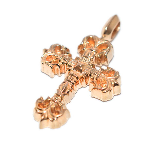 クロムハーツ　CHROME HEARTS　22K Tiny Filligree Cross Charm 22Kタイニーフィリグリークロスチャーム