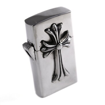 CHROME HEARTS(クロムハーツ)　ライター ジッポナロータイニーCHクロス　Lighter-NZ/SLV-BckDTL 2 Backside Tiny CH Cross l chromehearts 正規品 送料無料 誕生日 プレゼント ギフト レディース メンズ アクセサリー シルバー 925 クロム 芸能人 愛用 Zippo