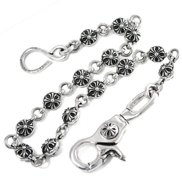 CHROME HEARTS(クロムハーツ)　クロスボールウォレットチェーン　1 Clip #2 Cross Ball Wallet Chain l chromehearts 正規品 送料無料 誕生日 プレゼント ギフト レディース メンズ アクセサリー シルバー 925 クロム 芸能人 愛用