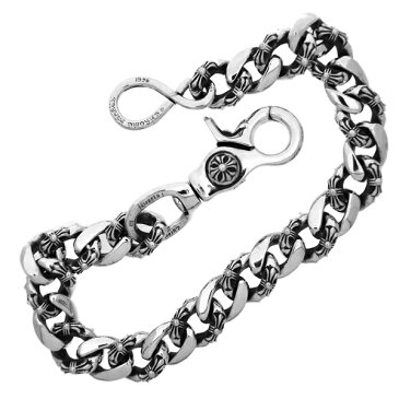 CHROME HEARTS(クロムハーツ)1 Clip Fancy Link 25Link Chain ファンシーリンクショートウォレットチェーン l chromehearts 正規品 送料無料 誕生日 プレゼント ギフト レディース メンズ アクセサリー シルバー 925 クロム 芸能人 愛用