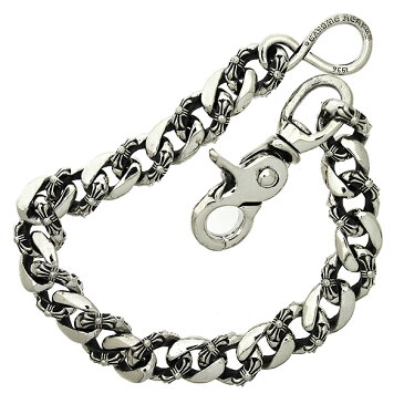 CHROME HEARTS(クロムハーツ)1 Clip Fancy Link 25Link Chain ファンシーリンクショートウォレットチェーン l chromehearts 正規品 送料無料 誕生日 プレゼント ギフト レディース メンズ アクセサリー シルバー 925 クロム 芸能人 愛用