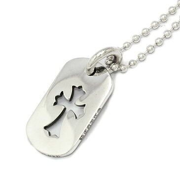 CHROME HEARTS(クロムハーツ) ドッグタグS クロス/Dog Tag SML Cross l chromehearts 正規品 送料無料 誕生日 プレゼント ギフト レディース メンズ アクセサリー シルバー 925 ネックレス ペア クロム 芸能人 愛用