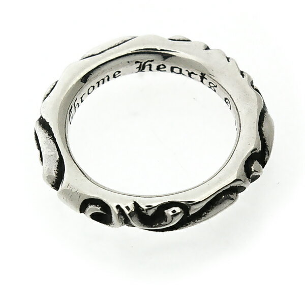 クロムハ—ツ リング CHROME HEARTS(クロムハーツ) スクロールバンドリング Scroll Band Ringl