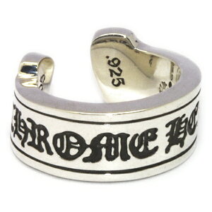 CHROME HEARTS(クロムハーツ)　スクロールラベルリング/ラージ　SCROLL LABEL RING LGl chromehearts 正規品 送料無料 誕生日 プレゼント ギフト レディース メンズ アクセサリー シルバー 925 リング ペア クロム 芸能人 愛用