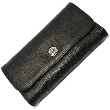 CHROME HEARTS(クロムハーツ) JUDY BK Heavy Leatherジュディーウォレット l chromehearts 正規品 送料無料 誕生日 プレゼント ギフト レディース メンズ アクセサリー シルバー 925 財布 ペア クロム 芸能人 愛用