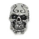 クレイジーピッグ ピアス メンズ クレイジーピッグ　CRAZY PIG DESIGNS　トライバルスカルスタッドピアス　Tribal Skull Stud #743