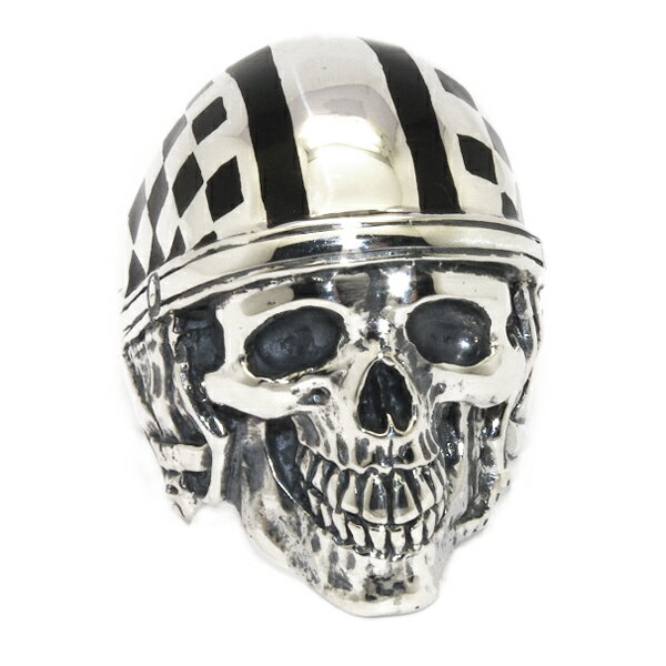 NCW[sbO@CRAZY PIG DESIGNS@SILVERSTONE SKULL Vo[Xg[XJO@#1033