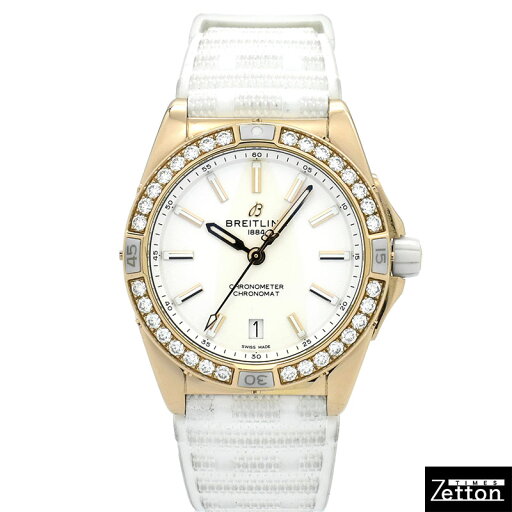 ブライトリング BREITLING スーパークロノマット オートマチック 38 オリジン R17356531G1S1 18KRG シルバー USED 中古 ブライトリング BREITLING スーパークロノマット オートマチック 38 オリジン R17356531G1S1 18KRG シルバー USED 中古
