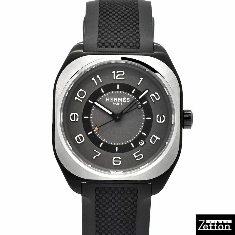 エルメス HERMES H08 SP1.741a 39mm チタン/DLCコーティング USED 中古