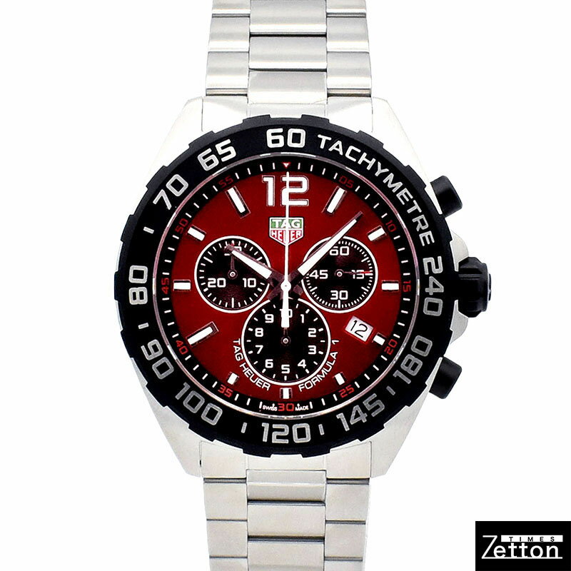 タグホイヤー TAG HEUER フォーミュラ1 クロノグラフ CAZ101AN.BA0842 クォーツ レッド 43mm 新品