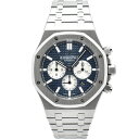 オーデマ・ピゲ AUDEMARS PIGUET ロイヤルオーク クロノグラフ 26331ST.OO.1220ST.01 SS 41mm ブルー USED 中古