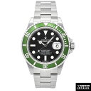 【未使用品】【国際保証書有り】ロレックス ROLEX サブマリーナ― デイト 16610LV V番 自動巻き ブラック ステンレススチール 40mm メンズ
