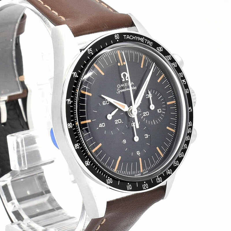 【新品】オメガ OMEGA スピードマスター ファースト オメガ インスペース 310.32.40.50.06.002 手動巻き ブラック ステンレススチール 39.7mm メンズ