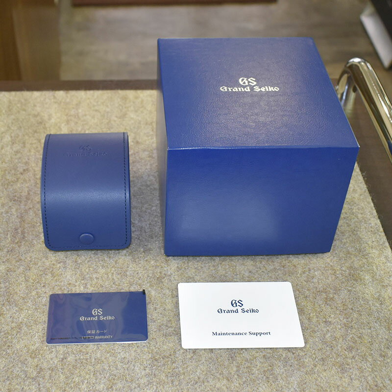 【未使用品】【保証書有り】グランドセイコー GRAND SEIKO エボリューション9 テンタグラフ SLGC004 60本限定 自動巻き ブラック/ピンク チタン 43mm メンズ