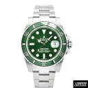 【国際保証書有り】ロレックス ROLEX サブマリーナ― 116610LV ランダム番 自動巻き グリーン 40mm メンズ USED 中古