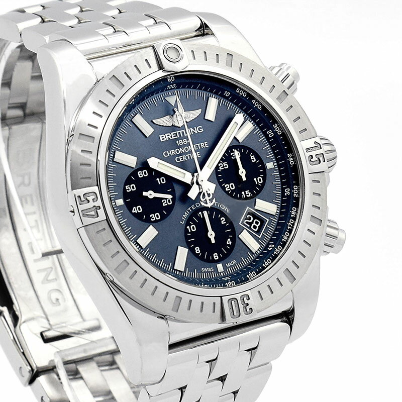 【外装仕上げ済み】ブライトリング BREITLING クロノマット ブラックマザーオブパール AB01152A/BH20 日本300本限定 自動巻き ブラックシェル 44mm メンズ USED 中古