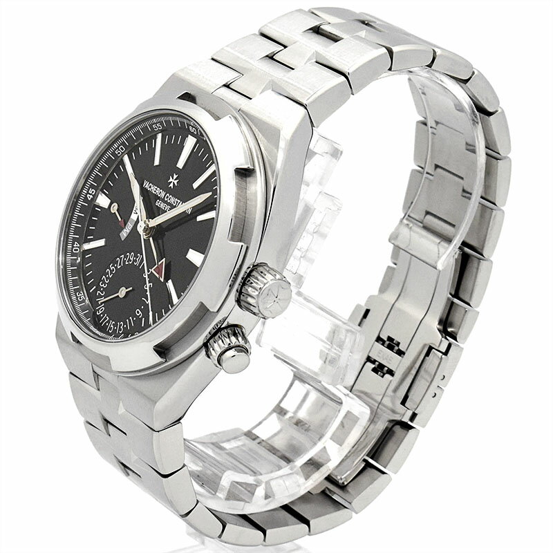 【国際保証書有り】【外装仕上げ済み】ヴァシュロン・コンスタンタン VACHERON CONSTANTIN オーヴァーシーズ デュアルタイム 7900V/110A-B546 自動巻き ブラック 41mm メンズ USED 中古