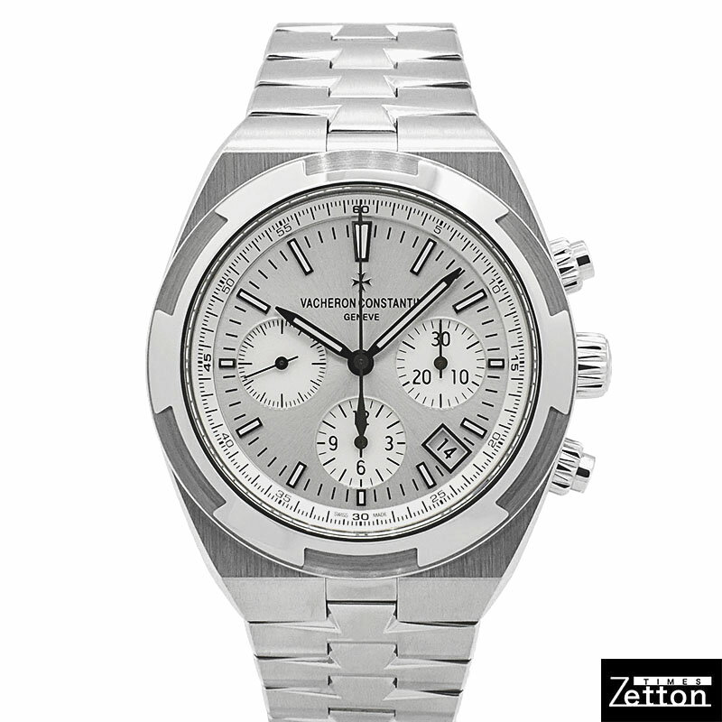 【外装仕上げ済み】ヴァシュロン・コンスタンタン VACHERON CONSTANTIN オーヴァーシーズ クロノグラフ 5500V/110A-B075 自動巻き シルバー 42.5mm メンズ USED 中古(2)