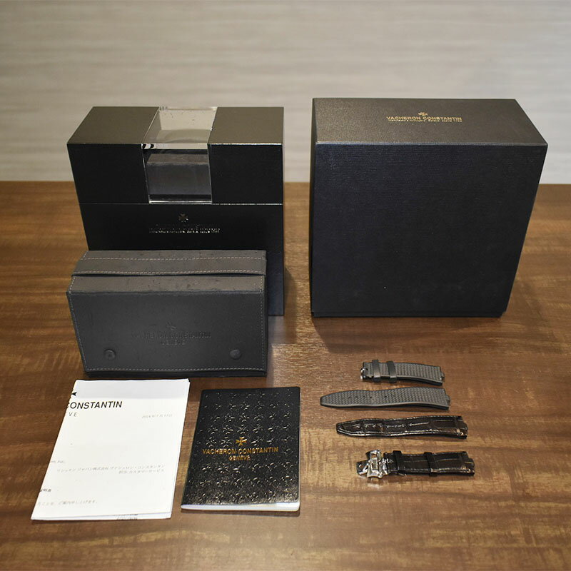 【外装仕上げ済み】ヴァシュロン・コンスタンタン VACHERON CONSTANTIN オーヴァーシーズ クロノグラフ 5500V/110A-B075 自動巻き シルバー 42.5mm メンズ USED 中古