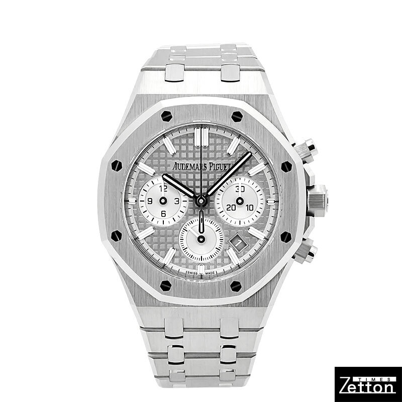 【未使用品】【国際保証書有り】オーデマ・ピゲ AUDEMARS PIGUET ロイヤルオーク クロノグラフ 26715ST.OO.1356ST.02 自動巻き シルバー 38mm メンズ