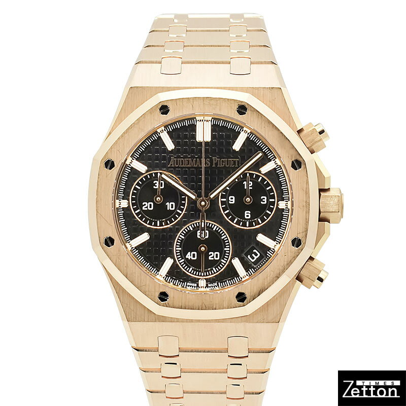 【国際保証書有り】【外装仕上げ済み】オーデマ・ピゲ AUDEMARS PIGUET ロイヤルオーク クロノグラフ 50周年記念 26240OR.OO.1320OR.02 自動巻き ブラック 41mm メンズ USED 中古