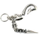 トラヴィスワーカー　TRAVIS WALKER　Hook- Lil' G Cross Skull w/Dagger Key Chain　KCS060