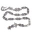 ȥTRAVIS WALKERFlame Hook Fleur-de-lis Medalion-FDL Links Wallet Chain WCS027