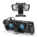 冷却ファン Steam Deck/Switch/Switch oled用 ファンスタンド 3風速調節可能 冷却装置 一体型 ダブルUSBポート排熱 熱対策 アクセサリー LED指示ランプ付き 装着簡単 クーリングファン【海外通販】
