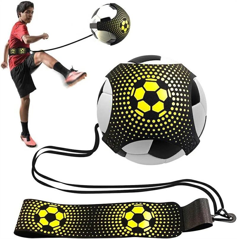 サッカー トレーナー サッカー練習用ベルト トレーニングベルト ボール自主練用 シュート練習 リフティ..