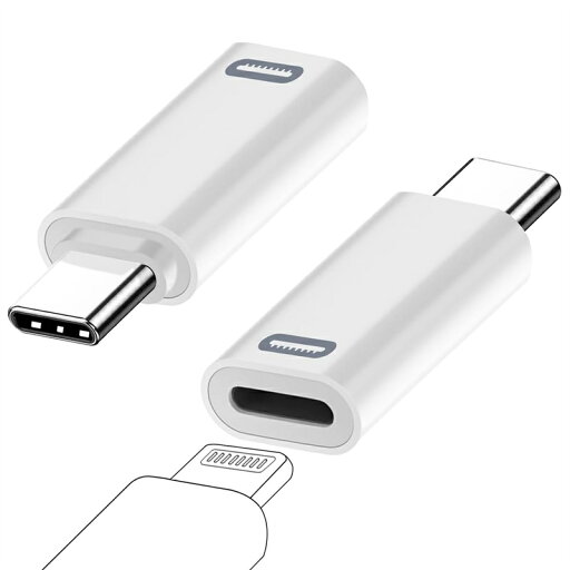 Lightning対応 USB-C 変換アダプタ (2個セット) PD35W急速充電アダプタ ライトニング対応 タイプc 変換 for iPhone 15シリーズ Galaxy S23 Note 20 Xperia One Pixel 7 Mate 40 OnePlus 8 iPad Pro Air 2021, 充電対応のみ, イヤホン対応不可【海外通販】 Lightning対応 USB-C 変換アダプタ (2個セット) PD35W急速充電アダプタ ライトニング対応 タイプc 変換 for iPhone 15シリーズ Galaxy S23 Note 20 Xperia One Pixel 7 Mate 40 OnePlus 8 iPad Pro Air 2021, 充電対応のみ, イヤホン対応不可【海外通販】