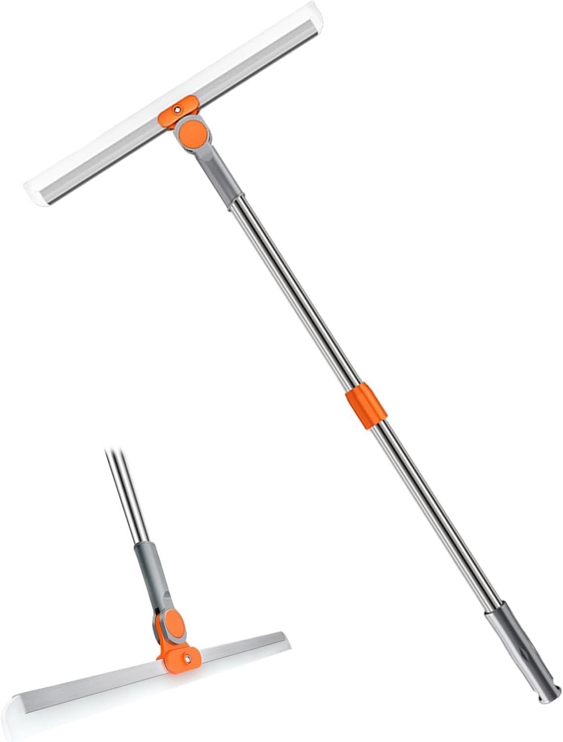 水切りワイパー スクイジー ドライワイパー 乾湿両用 180回転でき 伸び縮みタイプ 窓ガラス掃除 結露水..