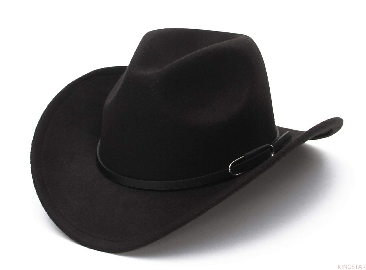 カウボーイハット 礼帽 無地 メンズ レディース テンガロンハット ウエスタンハット つば広 西部 男女..