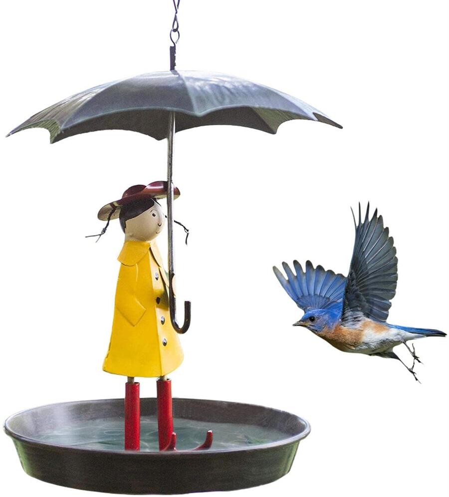 野鳥の餌台 バードフィーダー おしゃれ エサ台 餌入れ 餌台 掛け 野鳥 給餌台 防水 ベランダ 庭 室外 ..