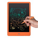 お絵かきボード 10インチ 電子メモ パッド お絵かき おもちゃ 書いて消せる 落書き ロック機能搭載 LCD画板 マグネット付き 貼れる ストラップ付き 電池...