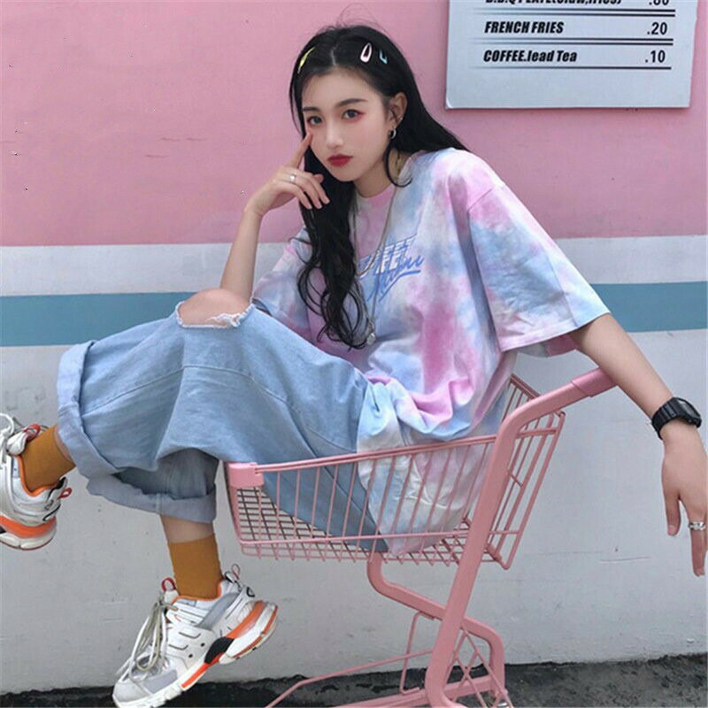 夏 トップス 半袖 レディース Tシャツ 半袖 メンズ Tシャツ 原宿系 ヒップホップ ダンス カジュアル kingstoreannex3-10000192 キングストアAnnex3楽天市場店 パッケージ画像