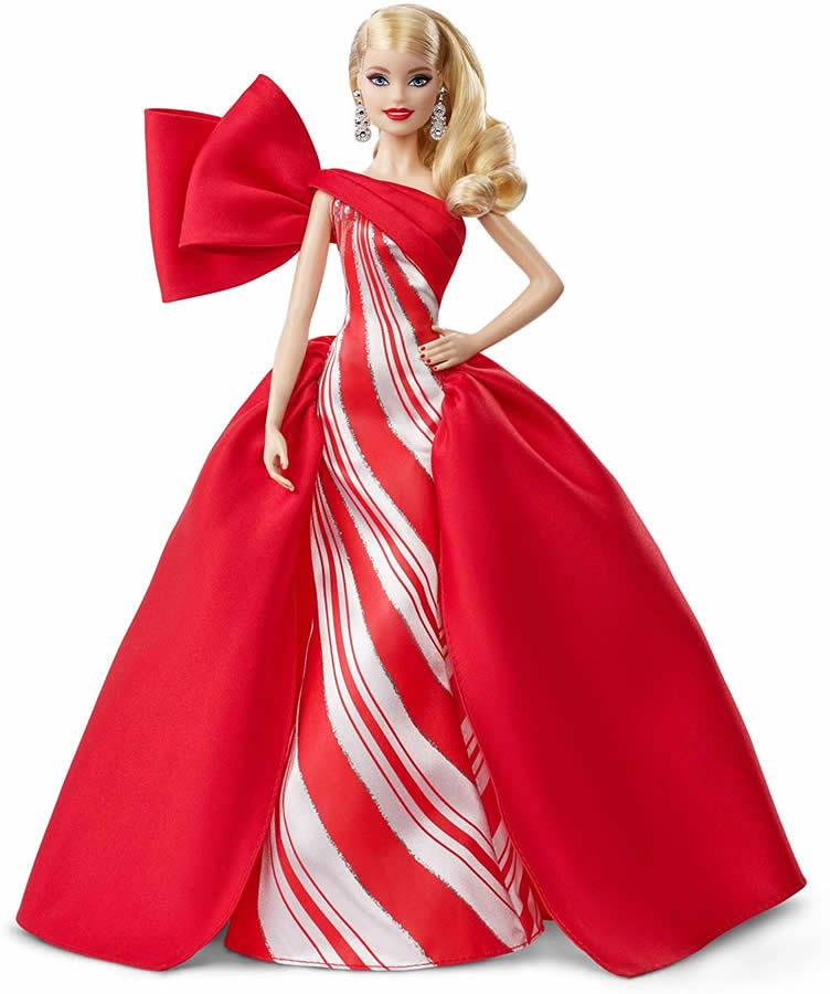 【本日店内全品ポイント2倍!】バービーシグネチャー 2019 ホリデー ドール (Barbie 2019 Holiday Doll/ Mattel / FXF01 / 人形 コレクター クリスマス ギフト)