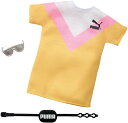 バービー ファッションパック PUMAシャツドレス (Barbie Clothes: Puma Outfit Doll with 2 Accessories, T-Shirt MATTEL GHX81 服 かばん アクセサリー プーマ)