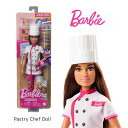 【ポイント2倍】バービー パティシエドール Barbie Doll & Accessories, Career Pastry Chef Doll with Ha...