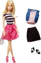 バービー ファッションギフトセット2、ドール付(Barbie Doll and Fashion Giftset/Mattel/CML80/人形,衣装)