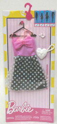 【本日ポイント2倍】バービー ファッションパック 水玉ピンクドレス/服 靴 かばん (Barbie Fashions Complete Look - Polka Dress/ MATTEL/FCT32)