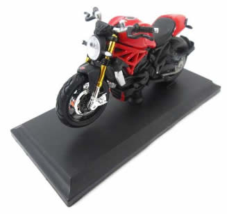 楽天王様のおもちゃ　楽天市場店【本日ポイント2倍】Maisto DUCATI MONSTER 1200 1/18 ドゥカティ （バイク 模型 完成品 マイスト スケールライセンス モデルバイク オートバイ）