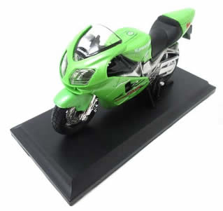 【只今ポイント2倍】Maisto Kawasaki Ninja ZX-12R 1/18 カワサキ (バイク 模型 完成品 マイスト スケールライセンス オートバイ)