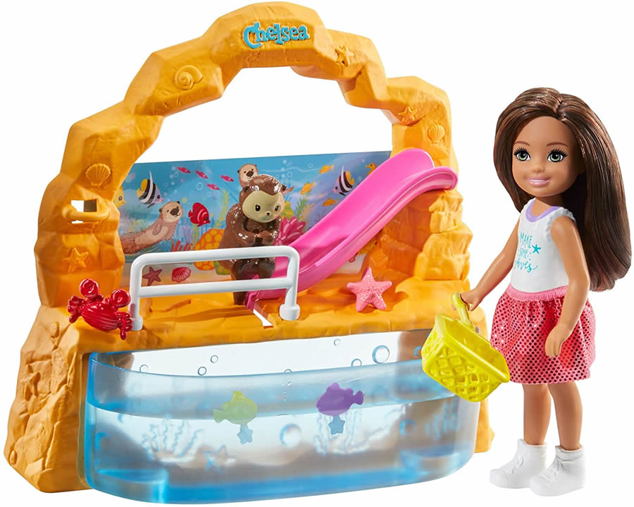 バービー クラブ チェルシー「水族園」ドール & プレイセット (Barbie Club Chelsea Doll and Aquarium Playset/GHV75/MATTEL/バービー人形 ハウス) ギフト