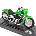 【本日ポイント2倍】Maisto 1/18 HARLEY-DAVIDSON 2000 FLSTF Street Stalker ハーレーダビッドソン (シリーズ37） (バイク 模型 マイスト スケールライセンス オートバイ)