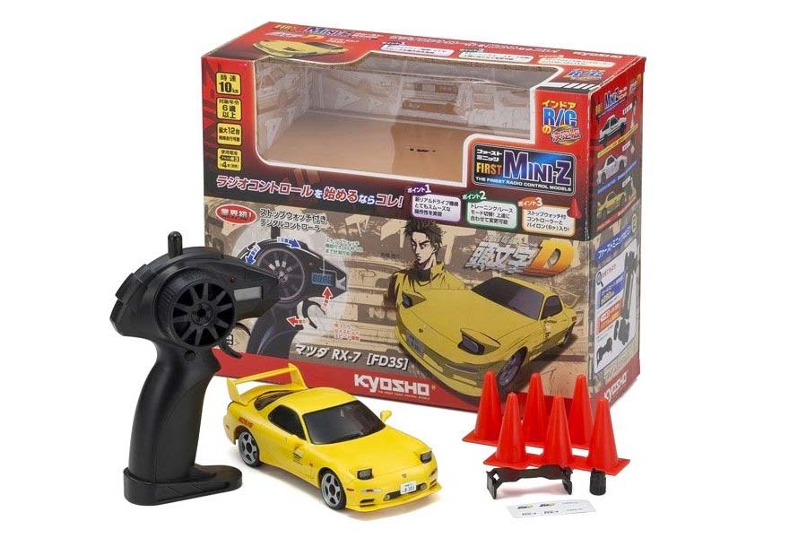 【本日ポイント2倍】【あす楽 即納】京商 First MINI-Z 「頭文字D マツダ RX-7 FD3S」 ラジオコントロール 電動 ツーリングカー 66603 RC R/C ラジコン イニD 子供 大人 小さめサイズのサムネイル