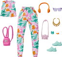 【ポイント2倍】バービー ファッション アクセサリー パック ジュラシックワールド ノースリーブシャツ&パンツ バービー人形用 洋服 着せ替え 服 アクセサリ ...