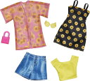 バービー ファッションパック2着セット ひまわり / 服 ドレス アクセサリー かばん (Barbie Fashions 2-Pack Clothing Set, 2 Outfits Doll/ MATTEL/HBV71/ヒマワリ 向日葵)