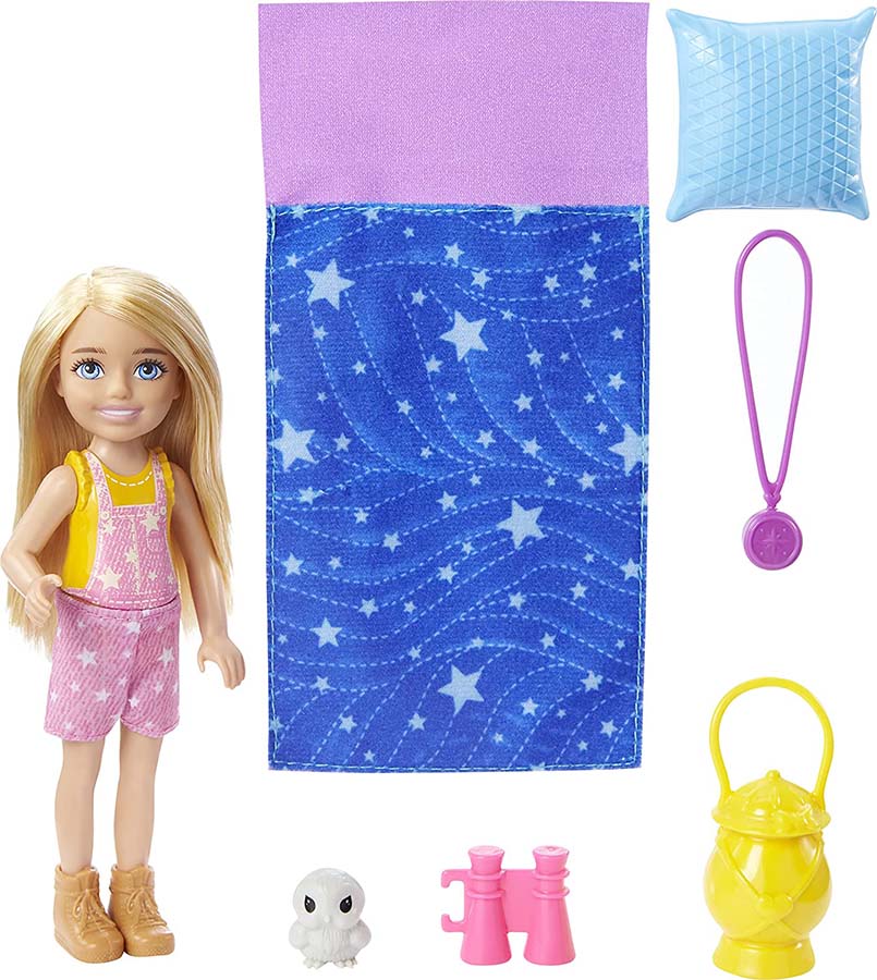 バービー チェルシー「キャンピングセット」ドール&プレイセット (Barbie It Takes Two Camping Playset with Chelsea Doll / HDF77 /MATTEL/バービー人形 ハウス キャンプ ギフト)
