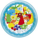 【店内全品ポイント2倍】 【即納】子供用 ビニールプール フルーツパラダイス プール 100cm イガラシ PLV-101SV エアープール 丸い 円型 アウト...